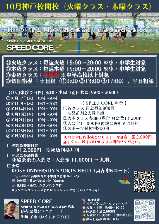 スプリントスクール / スプリントコーチ Koji Ikushimaのメイン画像